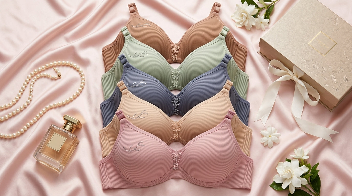 Premium Soft Padded Bra | Full Coverage & Everyday Comfort