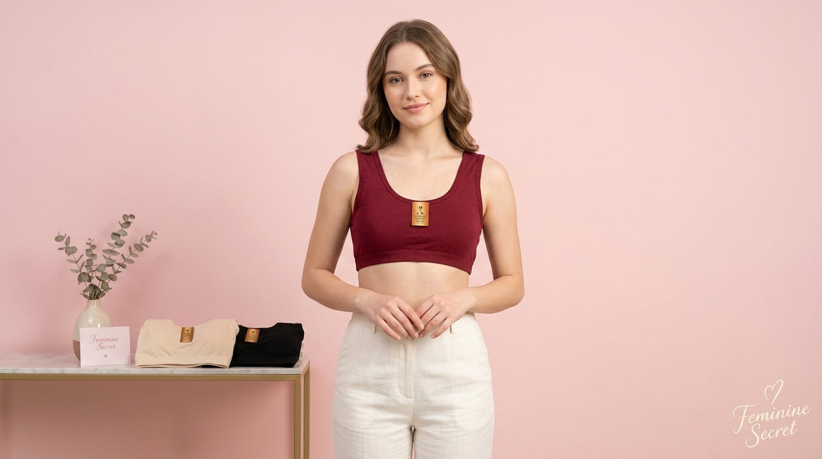 Teen Girls Soft Stretchable Blouse | Free Size Comfortable Everyday Training Bra
