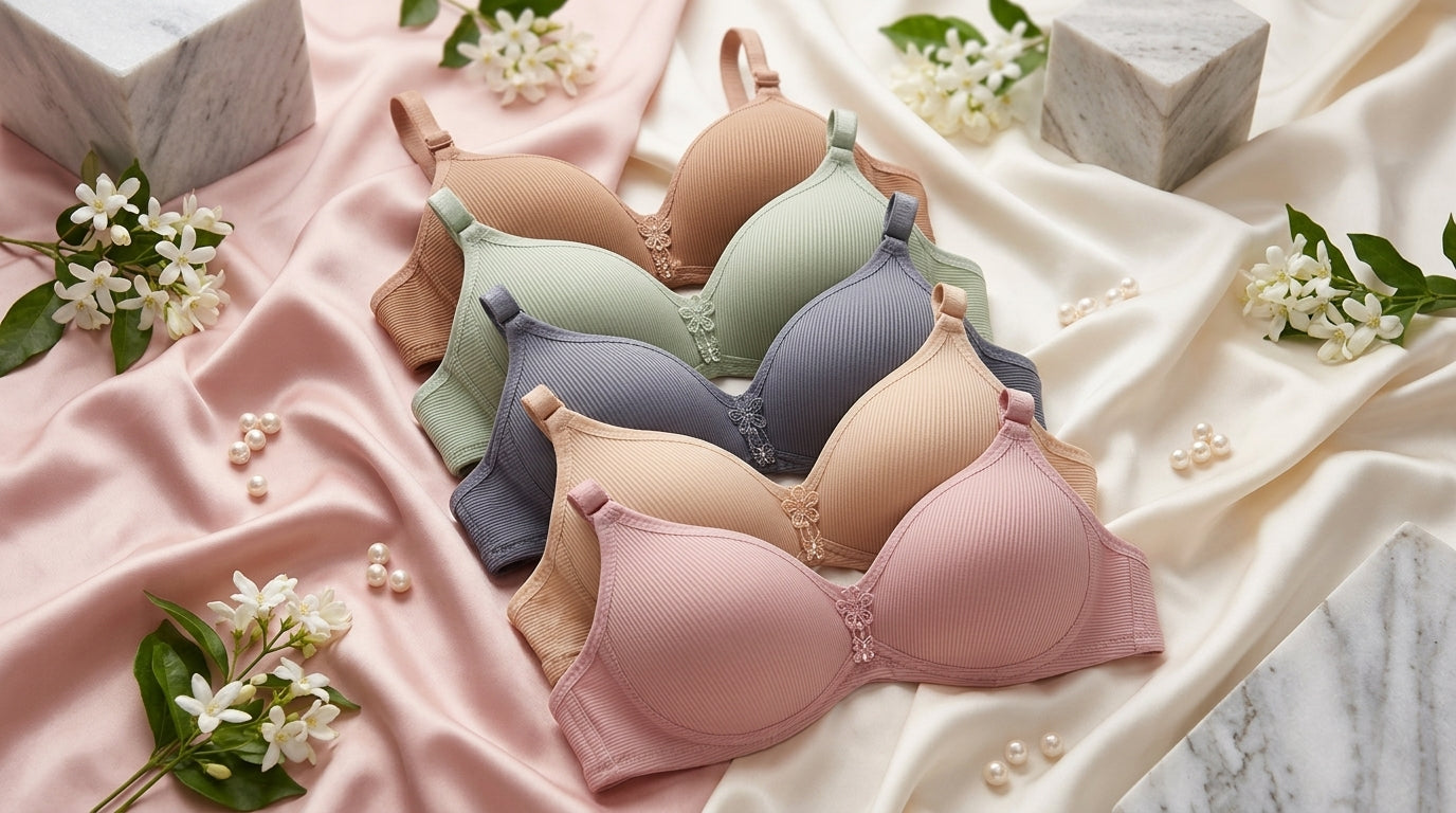 Premium Soft Padded Bra | Full Coverage & Everyday Comfort