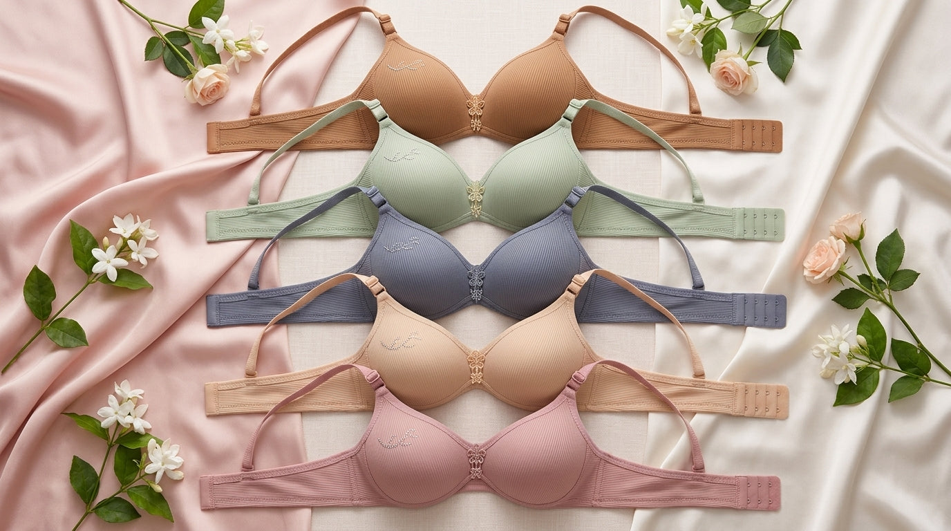 Premium Soft Padded Bra | Full Coverage & Everyday Comfort