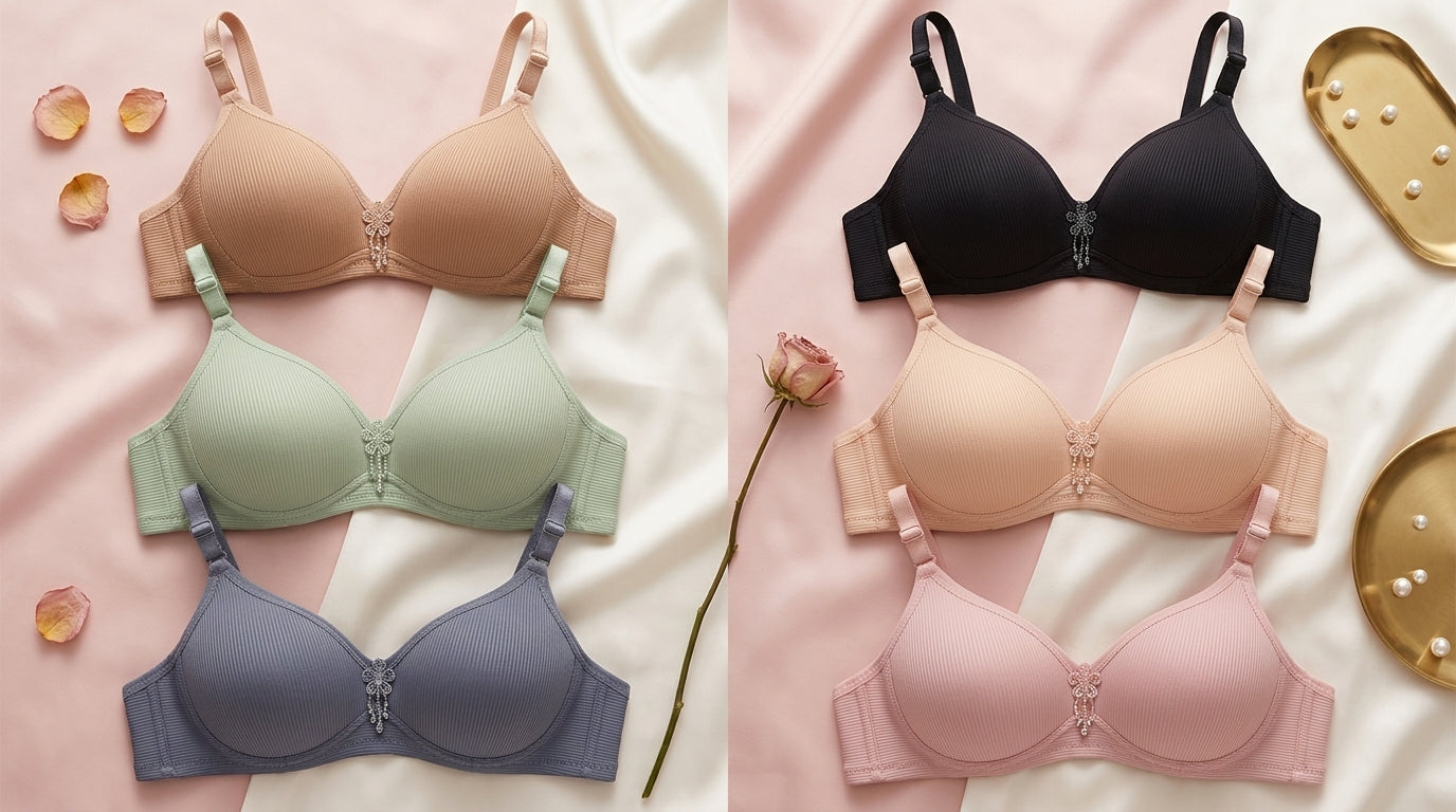 Premium Soft Padded Bra | Full Coverage & Everyday Comfort