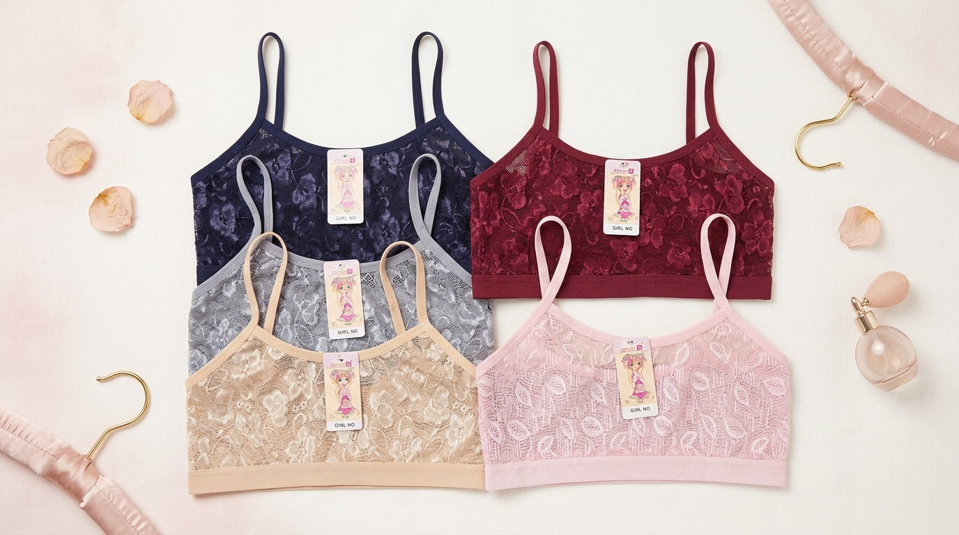 Teen Girls Soft Net Blouse | Comfortable Everyday Training Bra