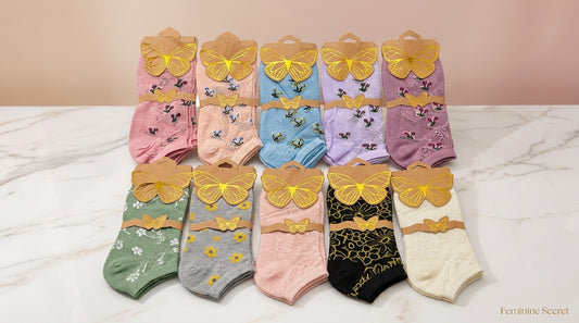 Girls Soft Cotton Socks – Comfortable & Stylish