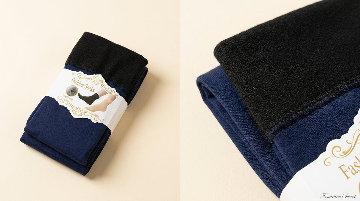 Premium Women’s Winter Warm Socks – Beautiful Multi-Colour Collection