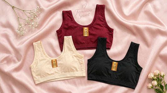 Teen Girls Soft Stretchable Blouse | Free Size Comfortable Everyday Training Bra