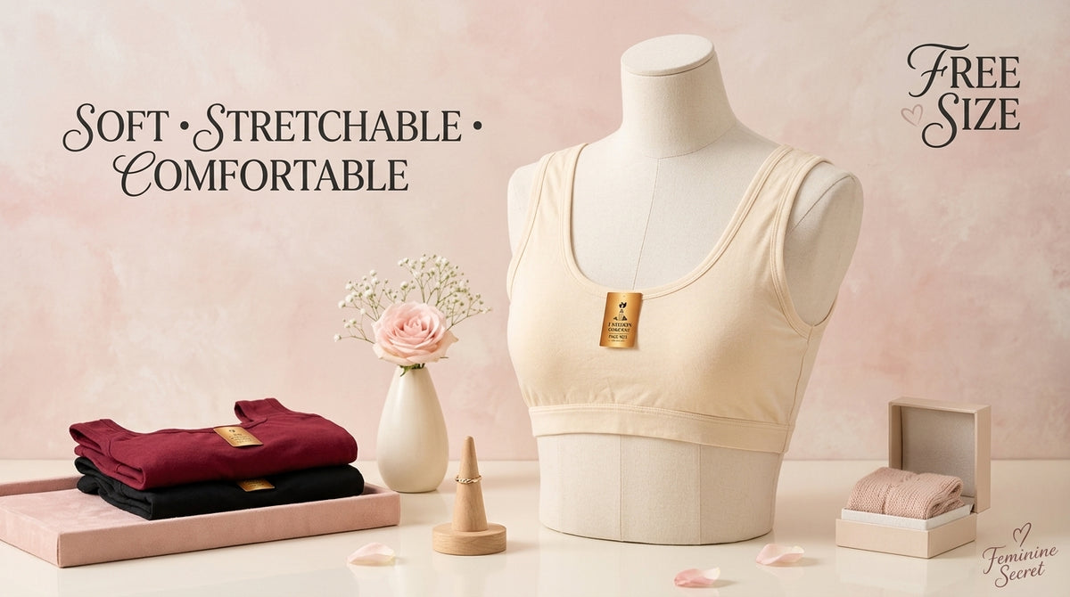 Teen Girls Soft Stretchable Blouse | Free Size Comfortable Everyday Training Bra