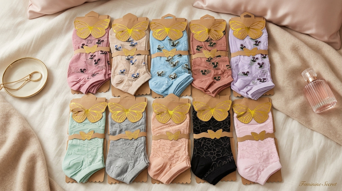 Girls Soft Cotton Socks – Comfortable & Stylish