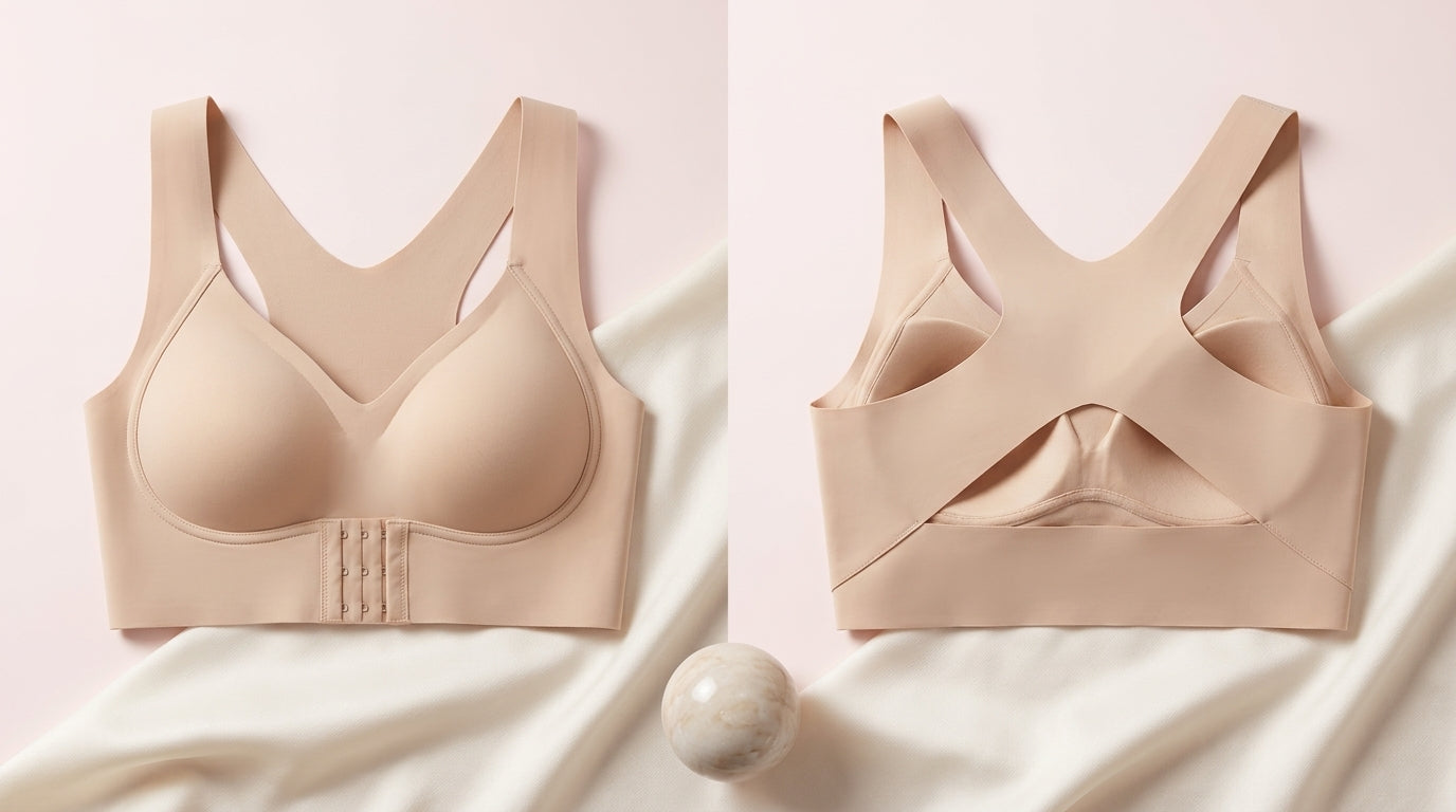 Posture Corrector Bra | Front Hook | Wireless Support