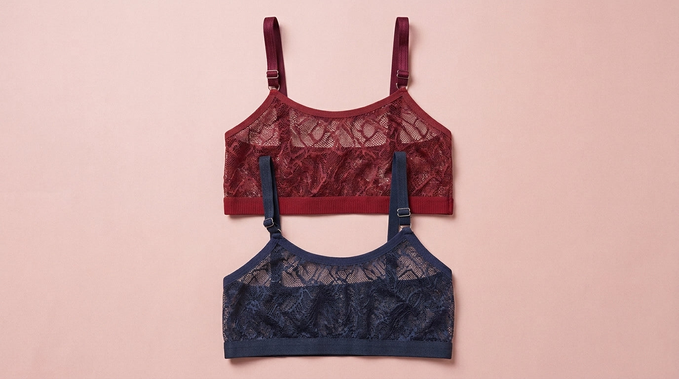 Premium Soft Net Teen Girls Blouse | Adjustable Strap | Free Size