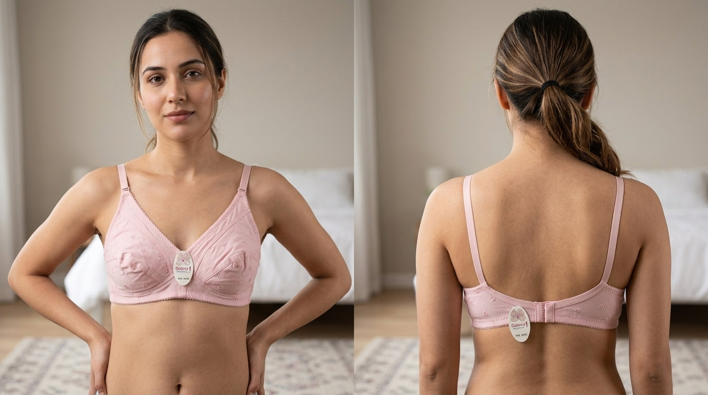 Premium Non-Padded Cotton Bra | Soft Everyday Comfort