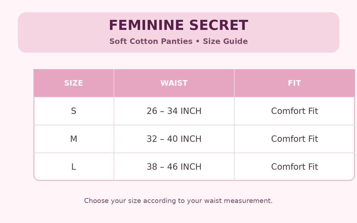 Soft Cotton Ladies Panty – Comfortable Everyday Underwear